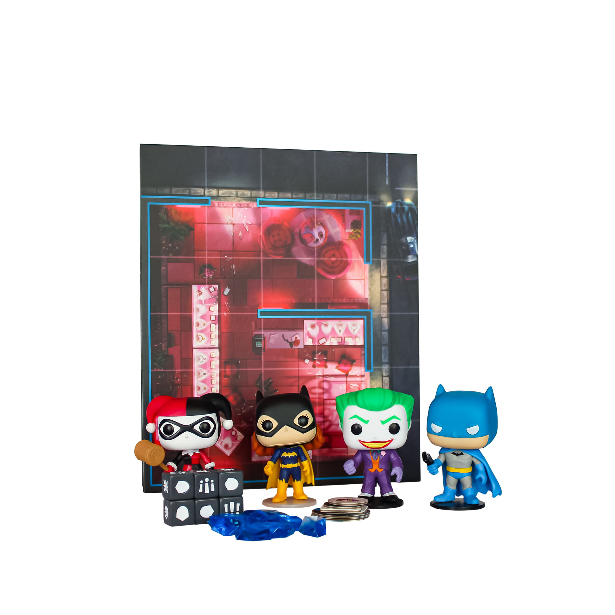 Juego Funkoverse Personajes DC Comics Funko Caja x 1 