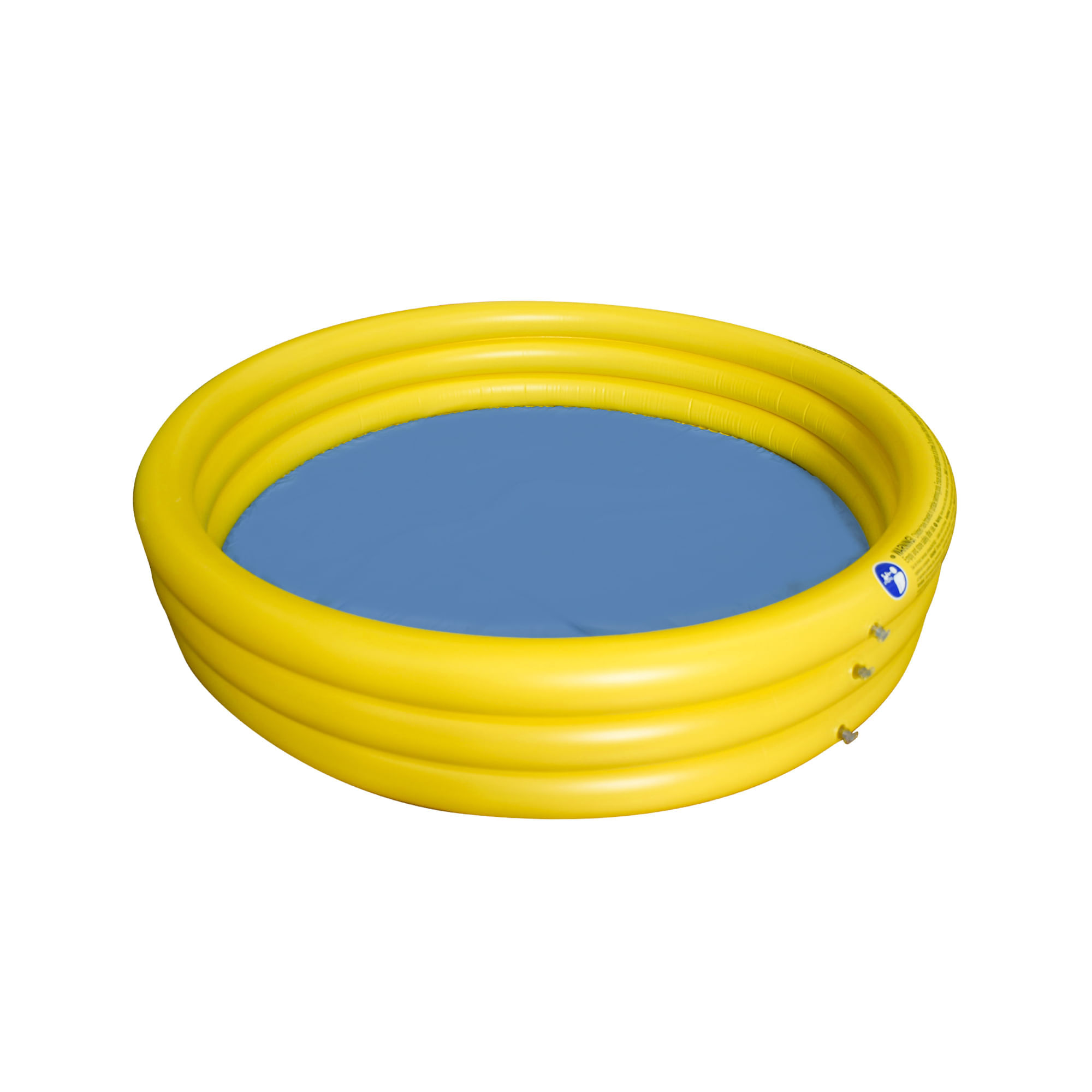 Piscina Inflable Infantil 3 Aros Amarilla SunClub Caja x 1 