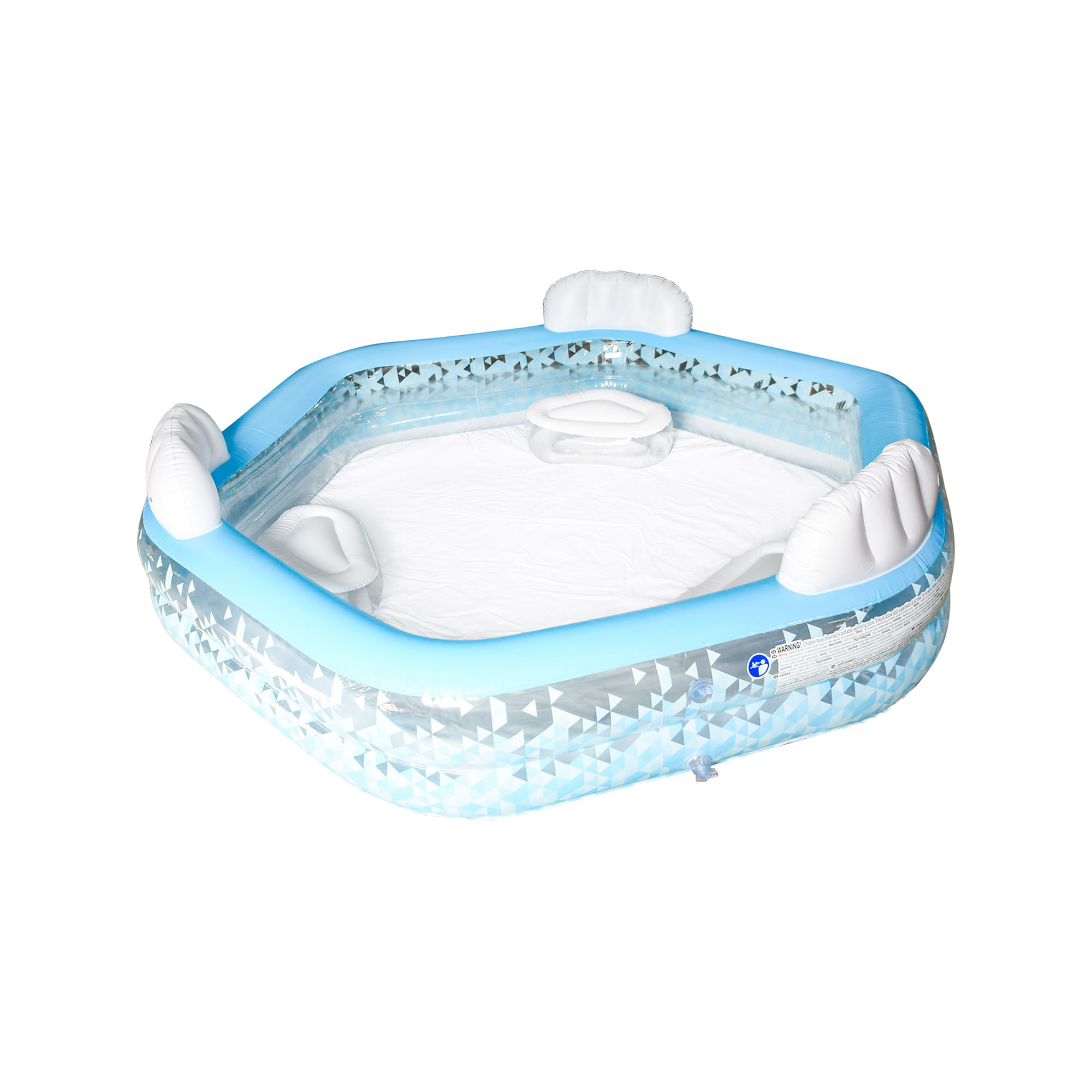 Piscina Familiar Inflable Hexagonal SunClub Caja x 1 