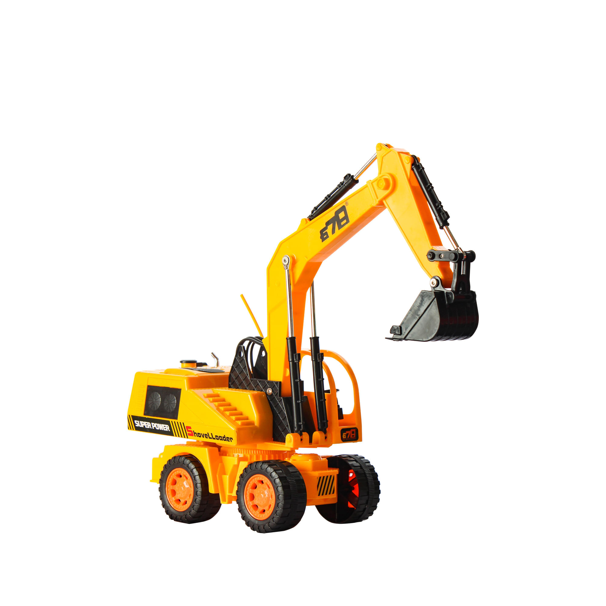 Maquina Retroexcavadora Control Remoto VDM Toys VDM Toys Caja x 1 Aumenta tu velocidad para aventuras llenas de acción, compite durante todo el día y amplía tu mundo de juegos. Con la Maquina Retroexcavadora RC VDM Toys lleva la acción y la diversión a tu habitación