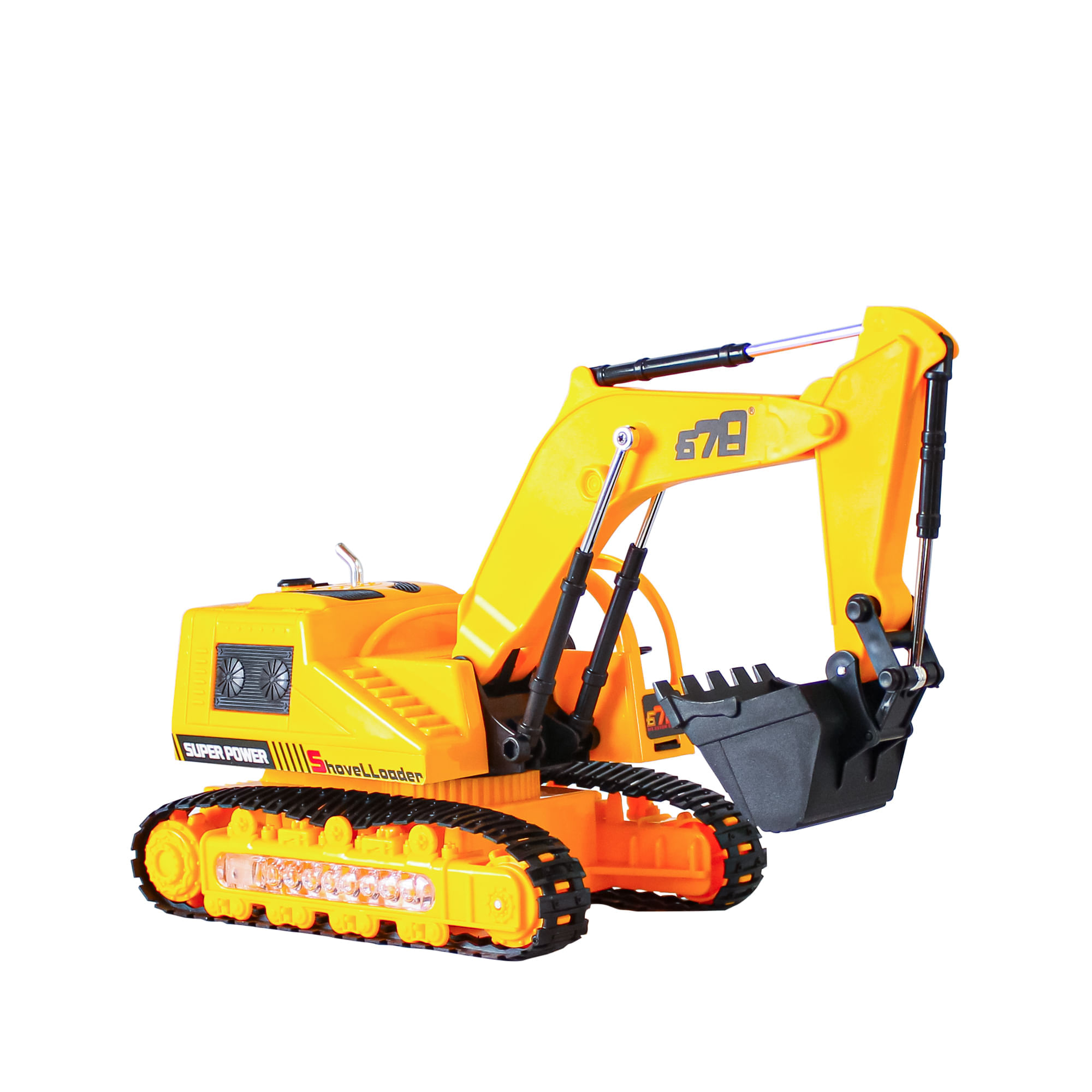 Maquina Retroexcavadora Oruga Control Remoto VDM Toys VDM Toys Caja x 1 Aumenta tu velocidad para aventuras llenas de acción, compite durante todo el día y amplía tu mundo de juegos. Con la Excavadora Toy Logic lleva la acción y la diversión a tu habitación y al parque, p