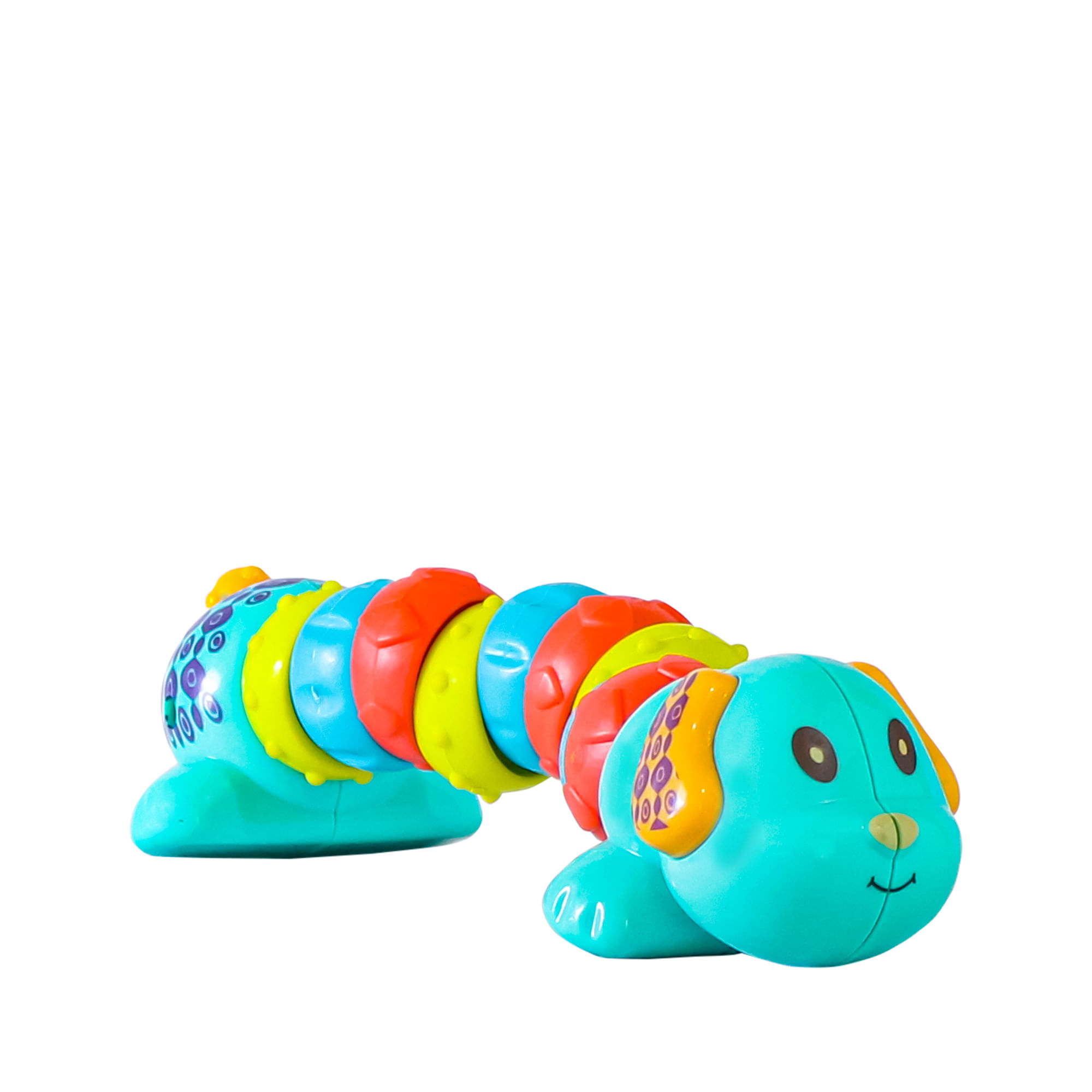 Sonajero Perrito Toy Logic Toy Logic Caja x 1 Sonajero Perrito Toy Logic ayuda a desarrollar las habilidades de coordinación visomotora del bebé al agitarlos y jugar con ellos. Estimulan el agarre, sentido sensorial y auditivo. Sus colores llamat