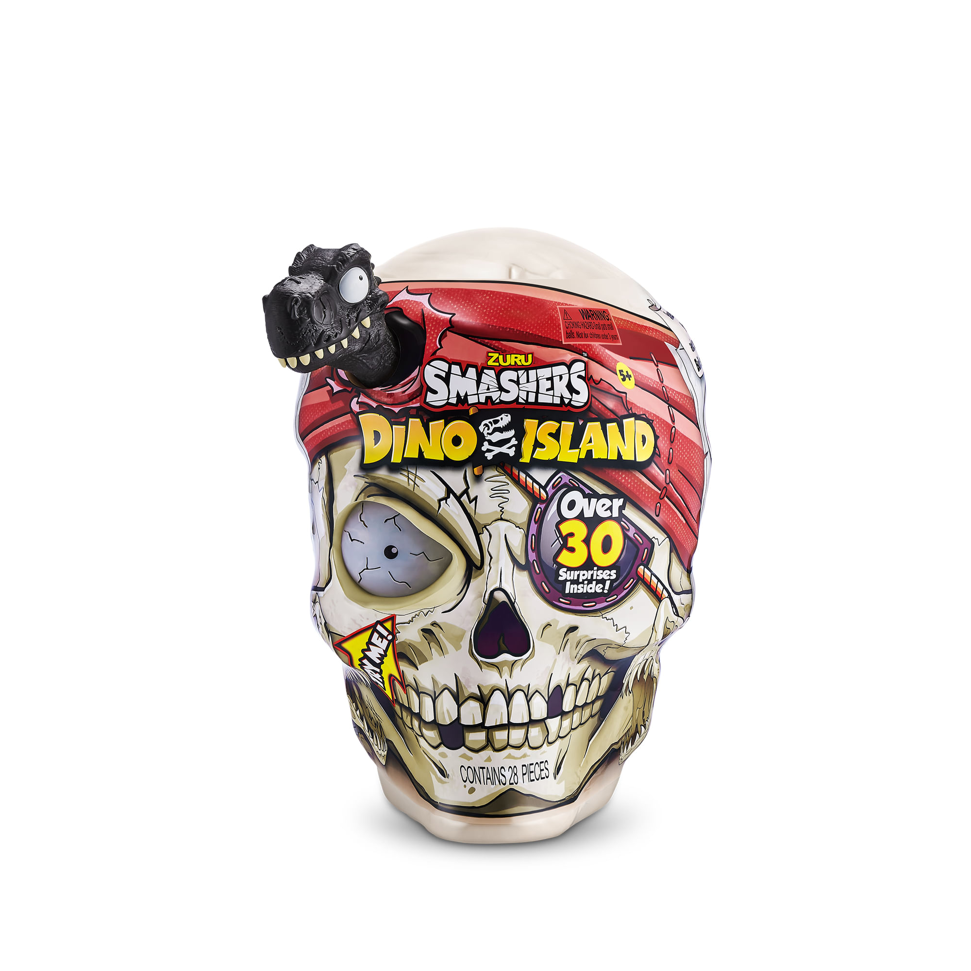 Huevo Sorpresa Smashers Calavera Gigante Dino Island Smashers Caja x 1 Aplasta, rompe el huevo y caza a tus personajes favoritos de dinosaurios Smashers Los dinosaurios son simplemente geniales Ħhan dejado su huella y a los niños les encanta aprender todo sobre ellos! Ap