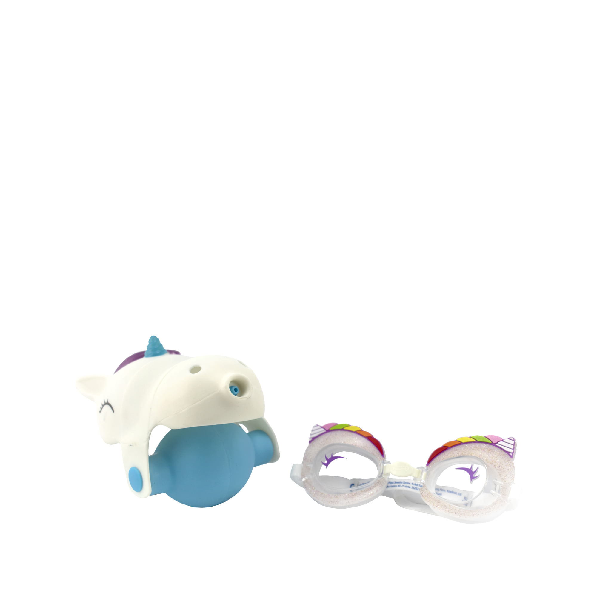 Set de Lanzador y Gafas Acuáticas Diseño Unicornio Aqua Trendz Aqua Trendz Caja x 1 