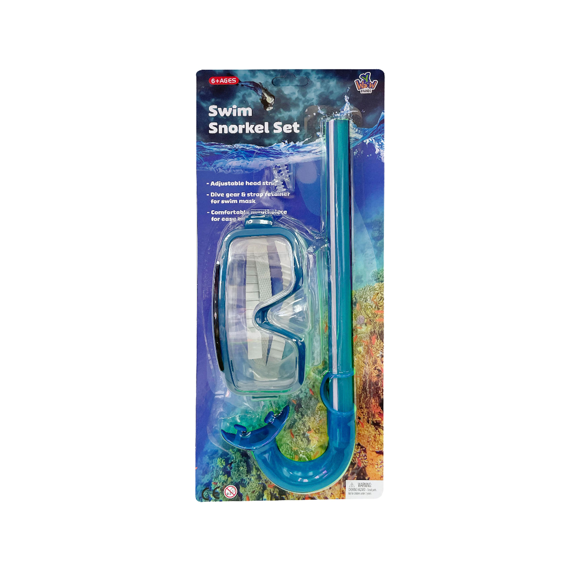 Buceo Snorkel para Niños - Azul SunClub Caja x 1 