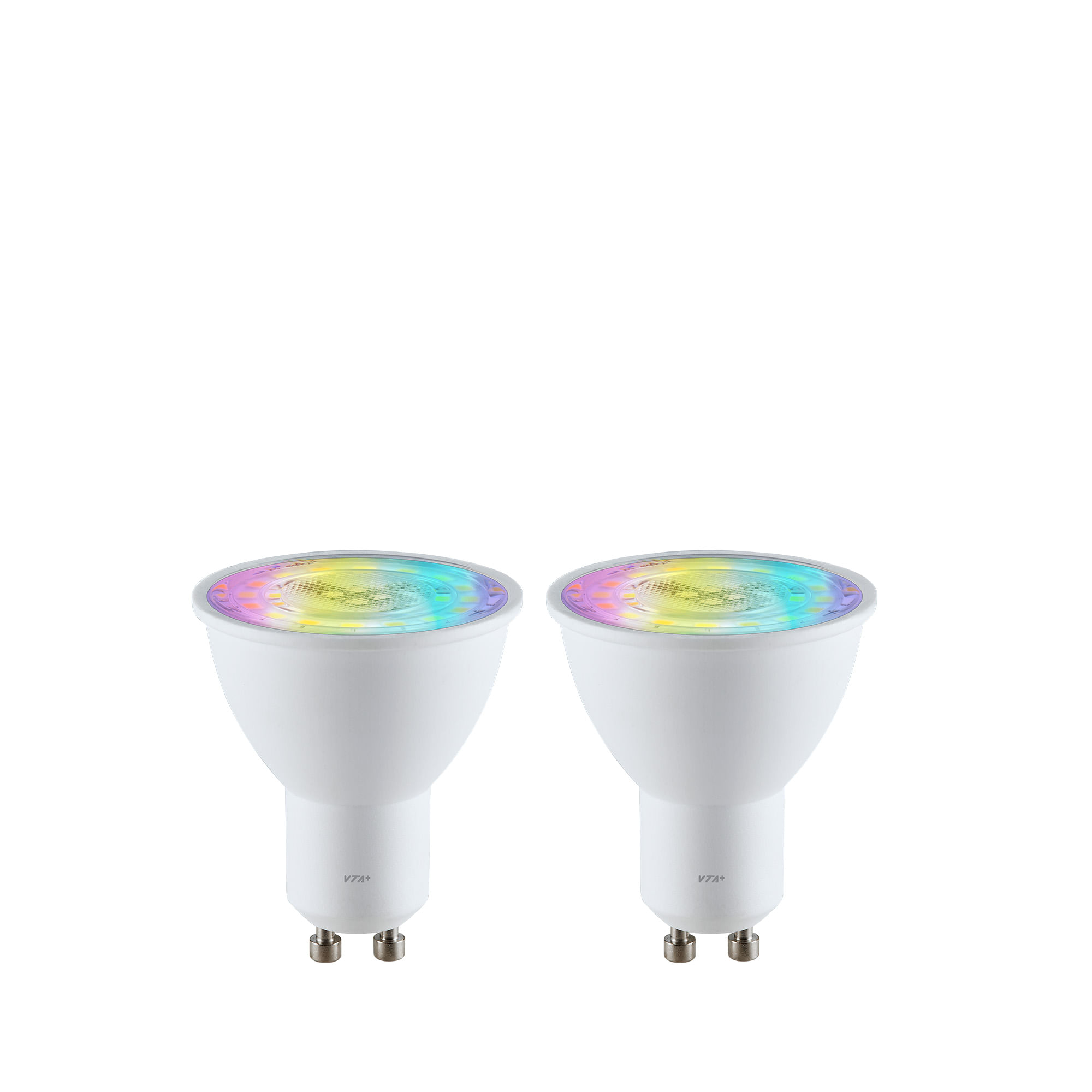 Kit x 2 Bombillos LED GU10 RGB VTA+ Smart Home VTA+ Caja x 1 undefined