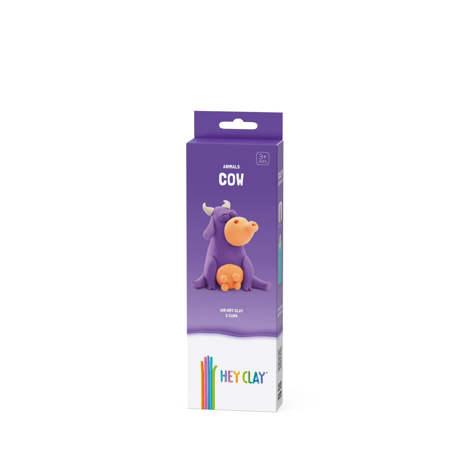 Masa Moldeable Hey Clay Vaca x 5 Colores Hey Clay Caja x 5 undefined