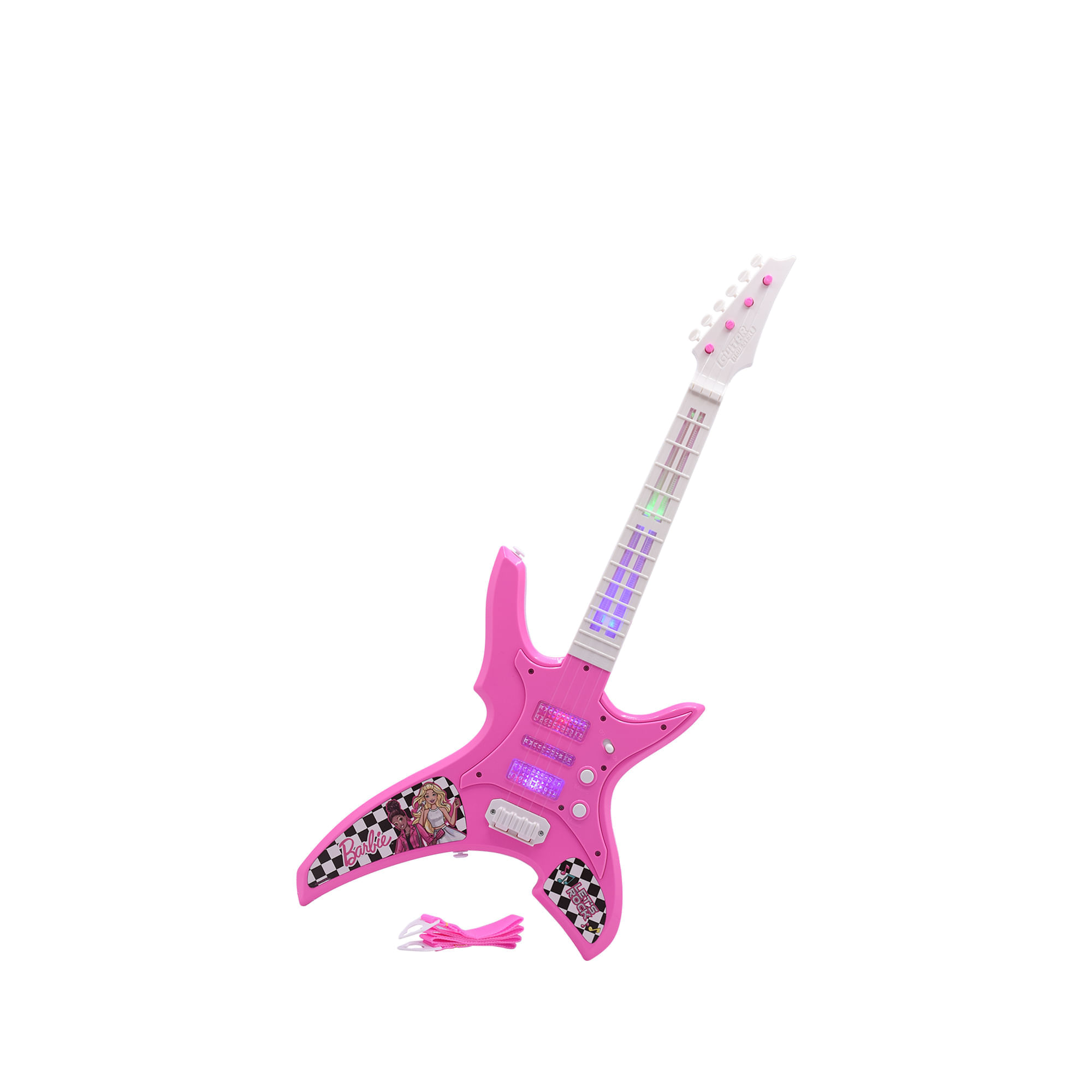 Guitarra Con Luces y Sonidos Barbie Barbie Caja x 1 
