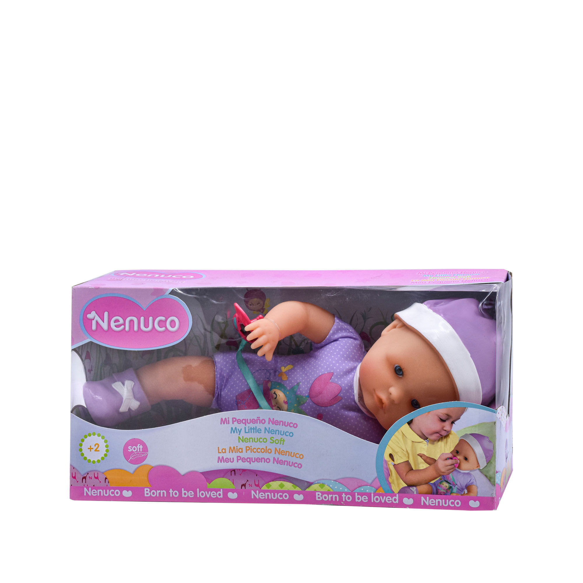 Bebé Nenuco con Chupete - Morado Nenuco Caja x 1 undefined