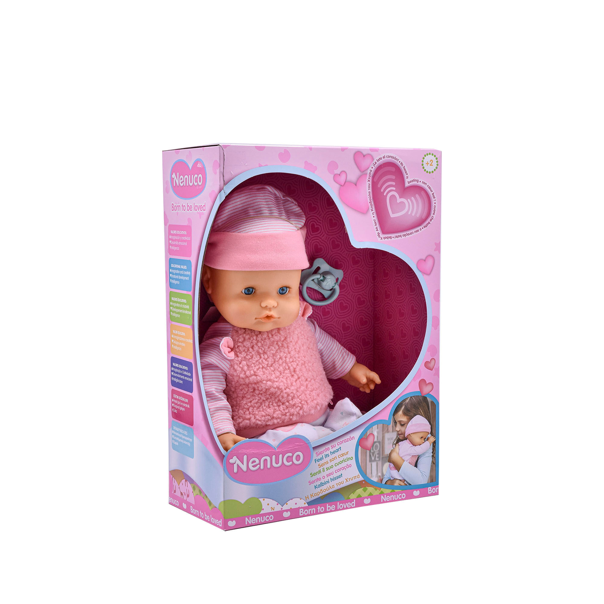 Bebé Nenuco Siente su Corazón Nenuco Caja x 1 