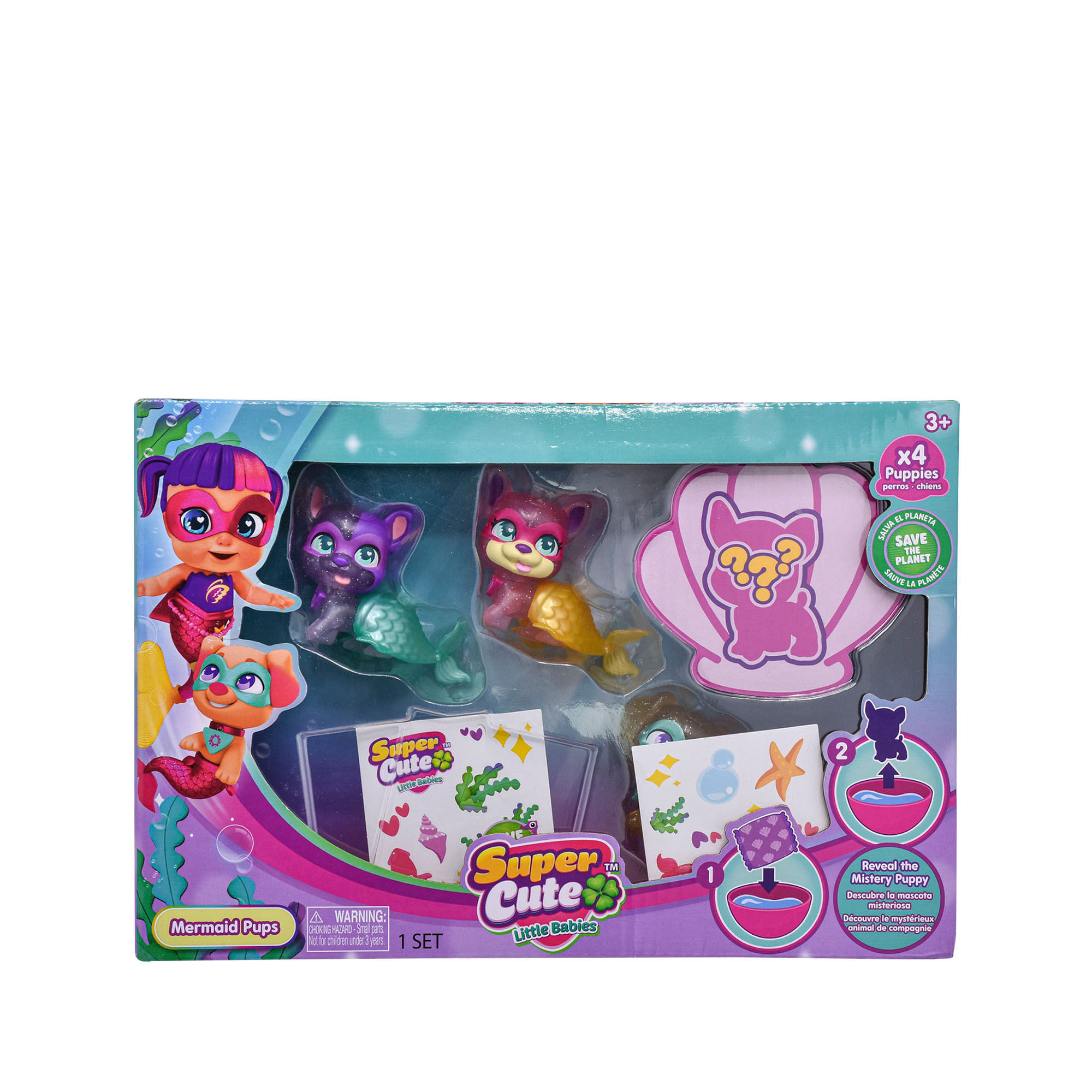 Mascotas Super Cute Sirenas Super Cute Caja x 1 Mascotas Super Cute Sirenas Super Cute Caja x 1