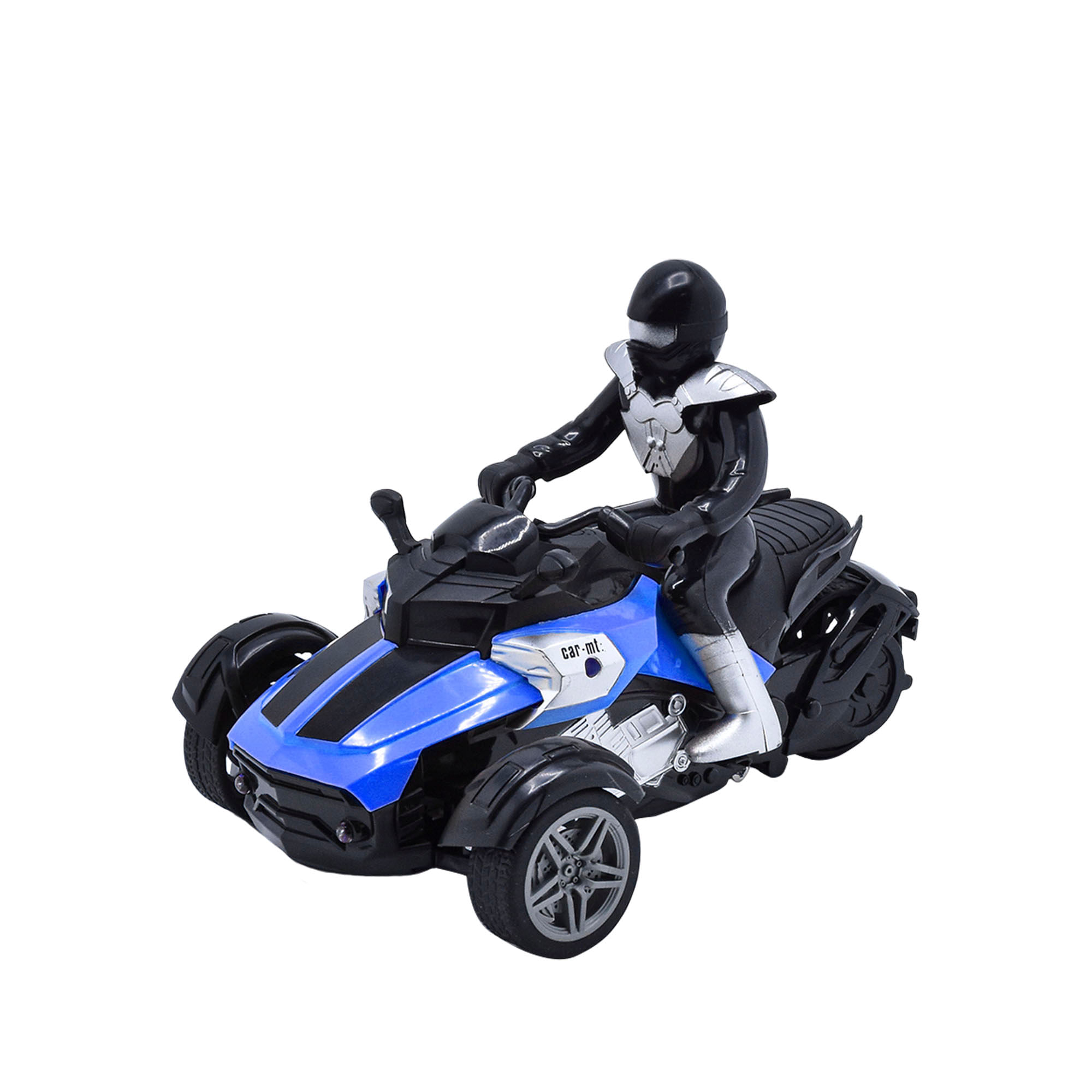 Moto Control Remoto Speed Wheels Azul Toy Logic Toy Logic Caja x 1 Vive increíbles aventuras llenas de velocidad y emoción con los Vehículos Toy Logic. Cuentan con increíbles detalles y colores, además de funcionar con Radio Control para mayor diversión. Sorprende a 