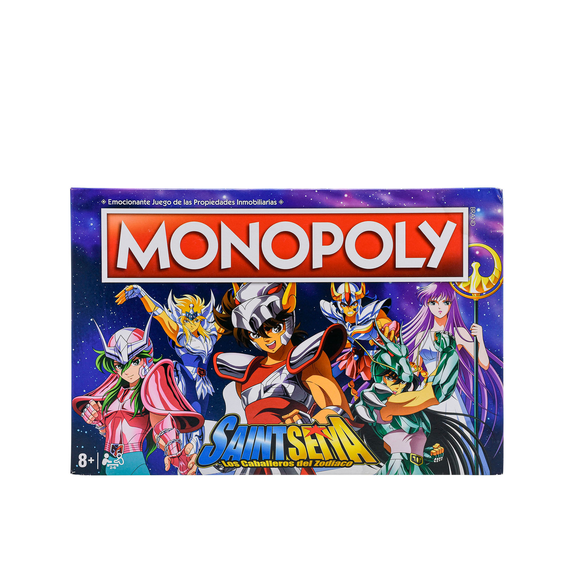 Juego de Mesa Monopoly Caballeros del Zodiaco Saint Seiya Monopoly Caja x 1 