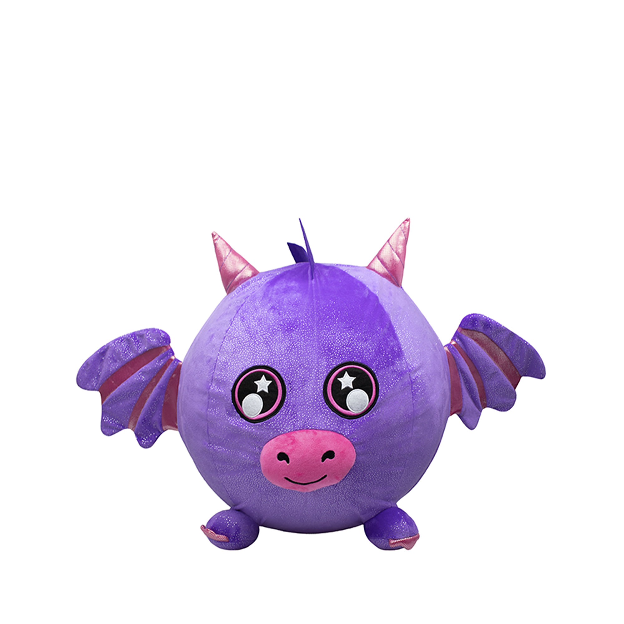 Peluche Inflable Biggies Dragón Biggies Caja x 1 Los peluches inflables Biggies son suaves, de gran tamaño y los más geniales. Vienen en una caja cerrada y crecen y crecen hasta convertirse en bolas de peluche gigantes. Están cubiertos del material 