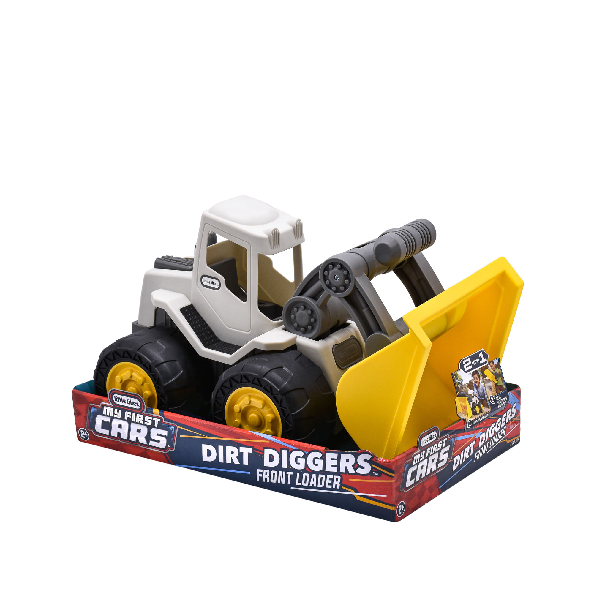 Excavadora y Cargador Frontal Little Tikes 2 en 1 Little Tikes Caja x 1 