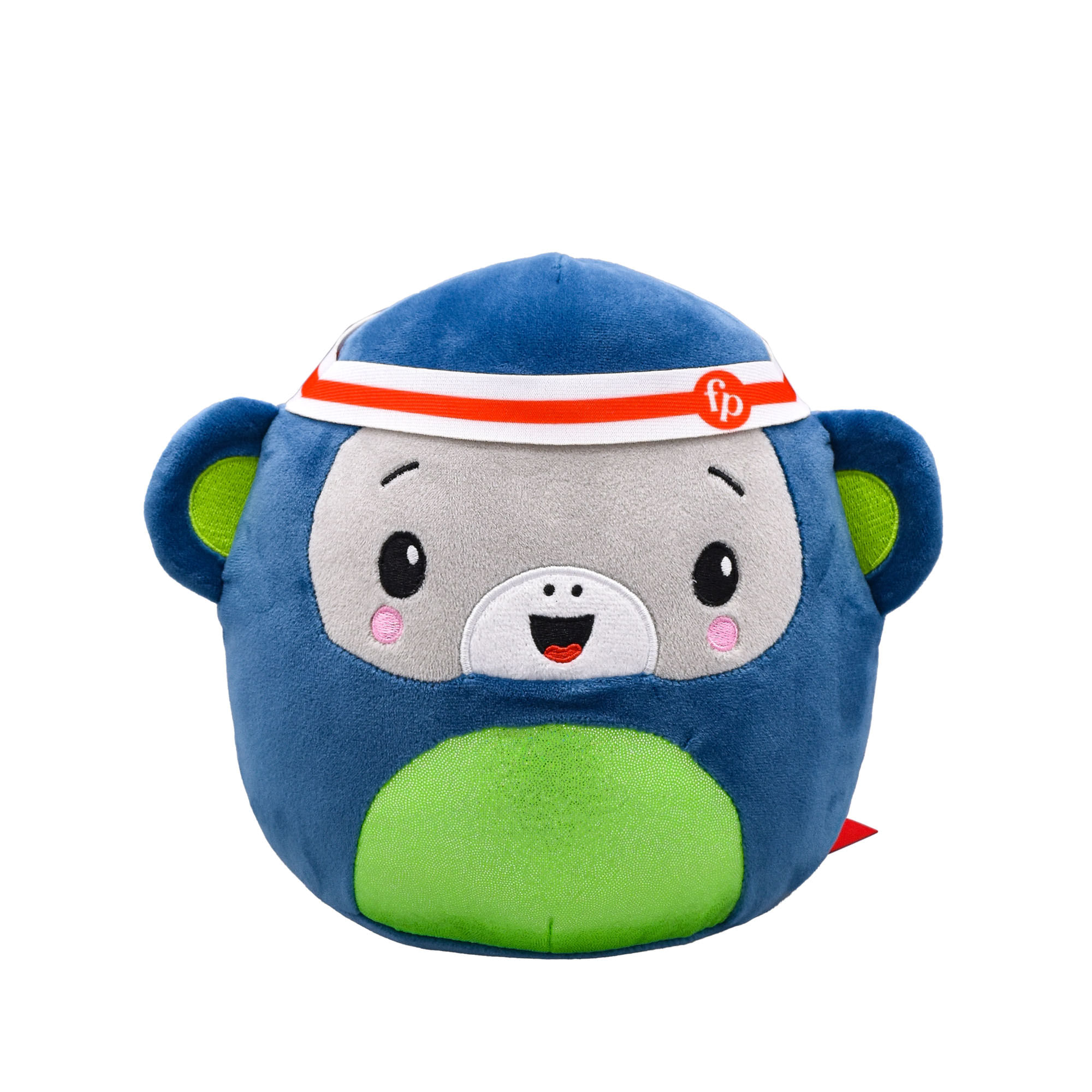Peluche Fisher Price Mono Azul Fisher Price Caja x  