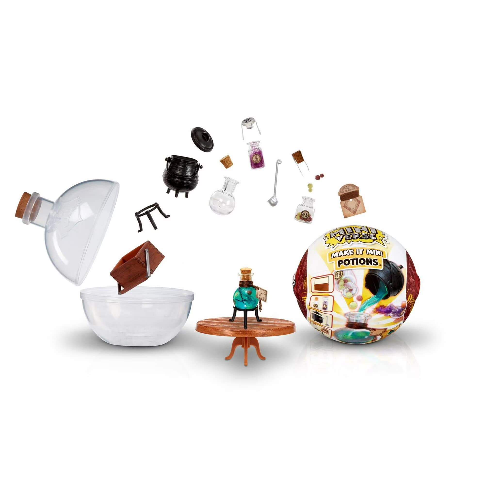 Set Sorpresa Miniverse Colección Harry Potter Miniverse Caja x 1 ĦDescubre la magia de Harry Potter en miniatura con el Set Sorpresa de Miniverse! Este set incluye un mini electrodoméstico que realmente funciona, junto con accesorios e ingredientes para crear tus p