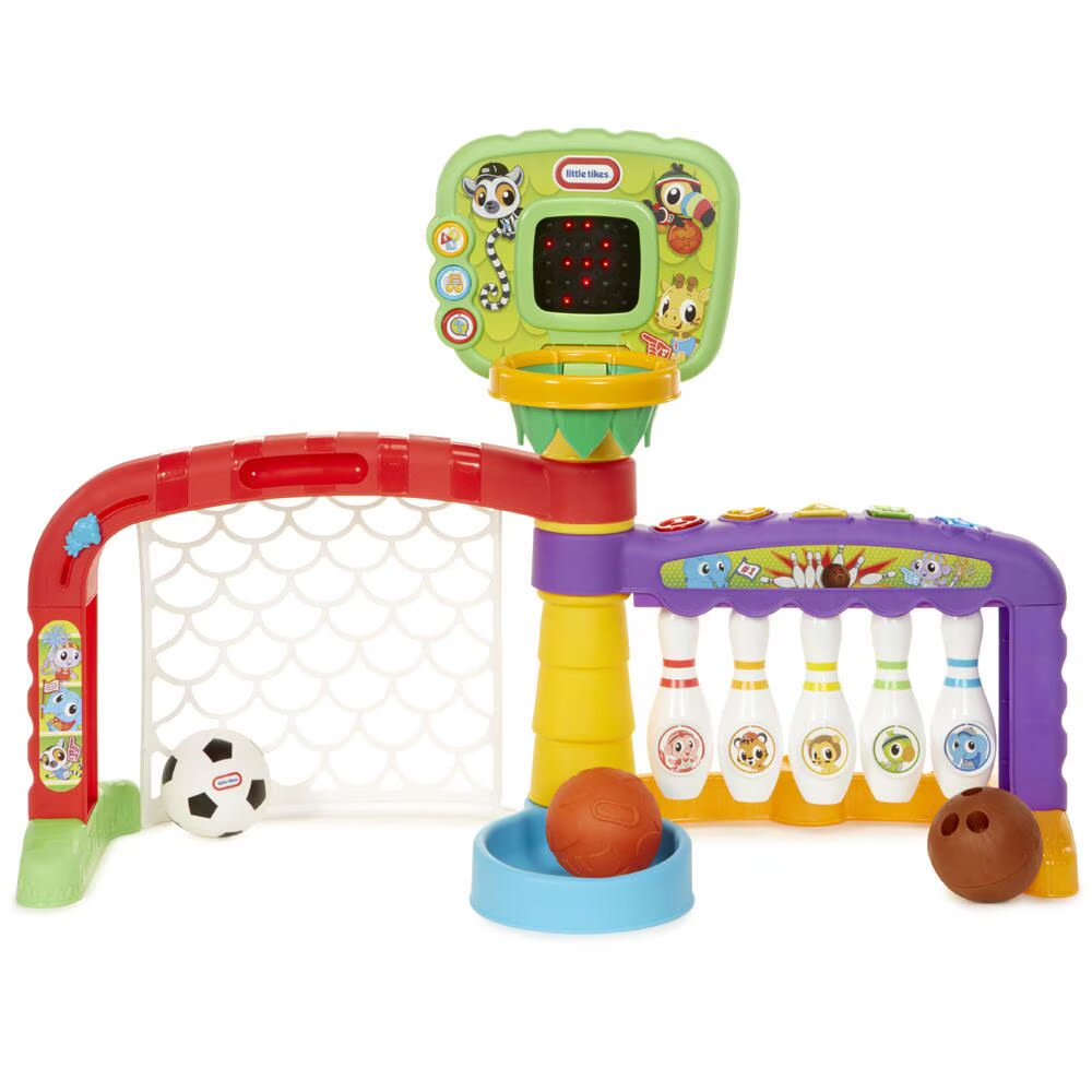 Zona Deportiva Armable 3 En 1 Little Tikes Diversión y Aprendizaje Little Tikes Caja x 1 