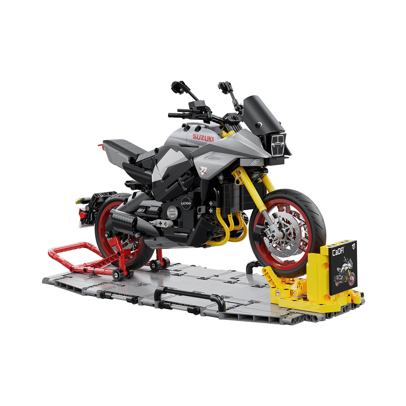 Bloques de Construcción CaDA Moto Suzuki Katana Sport Street Armable CaDA Caja x 1 