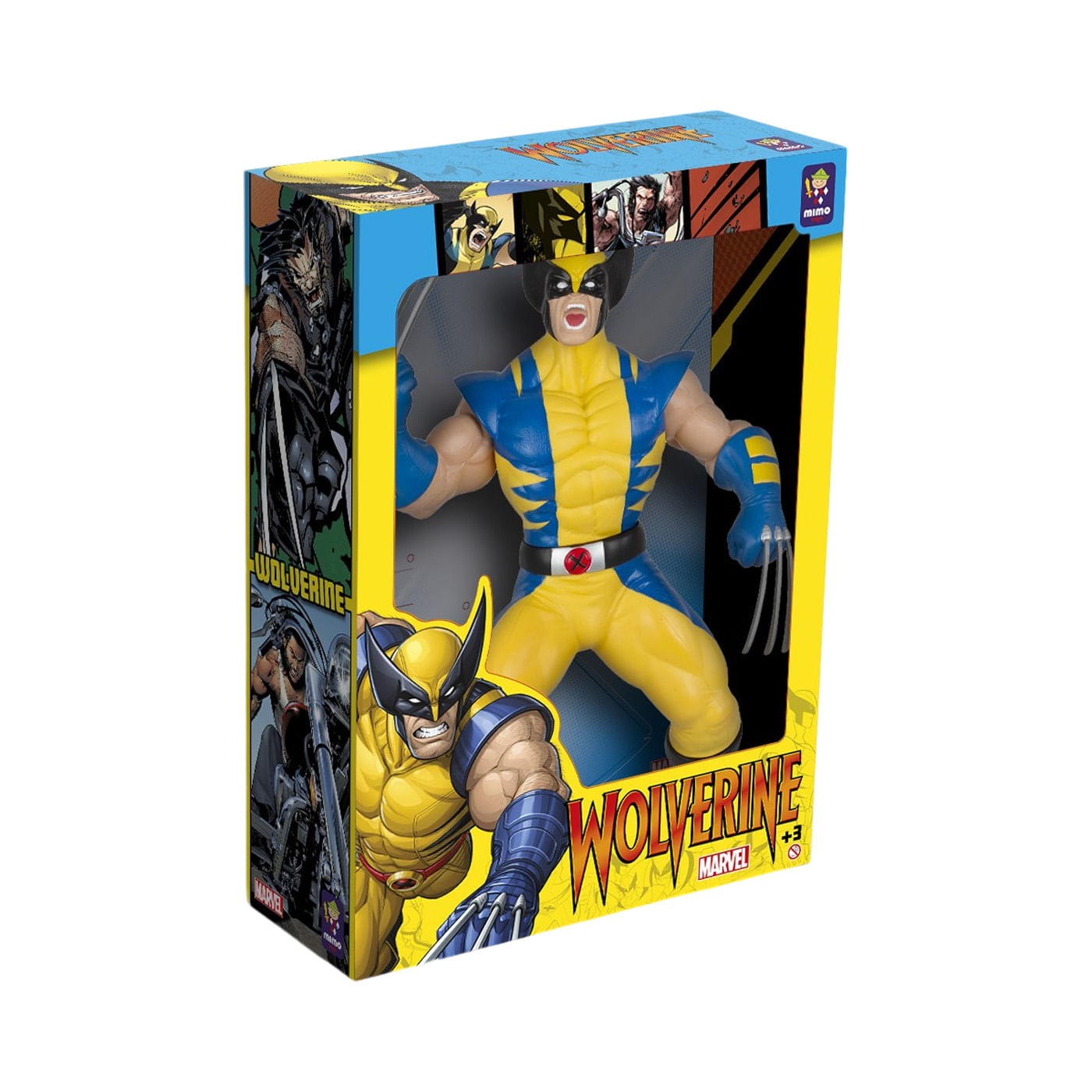 Muñeco Wolverine Premium Marvel Figura Articulada 50 cm Marvel Caja x 1 