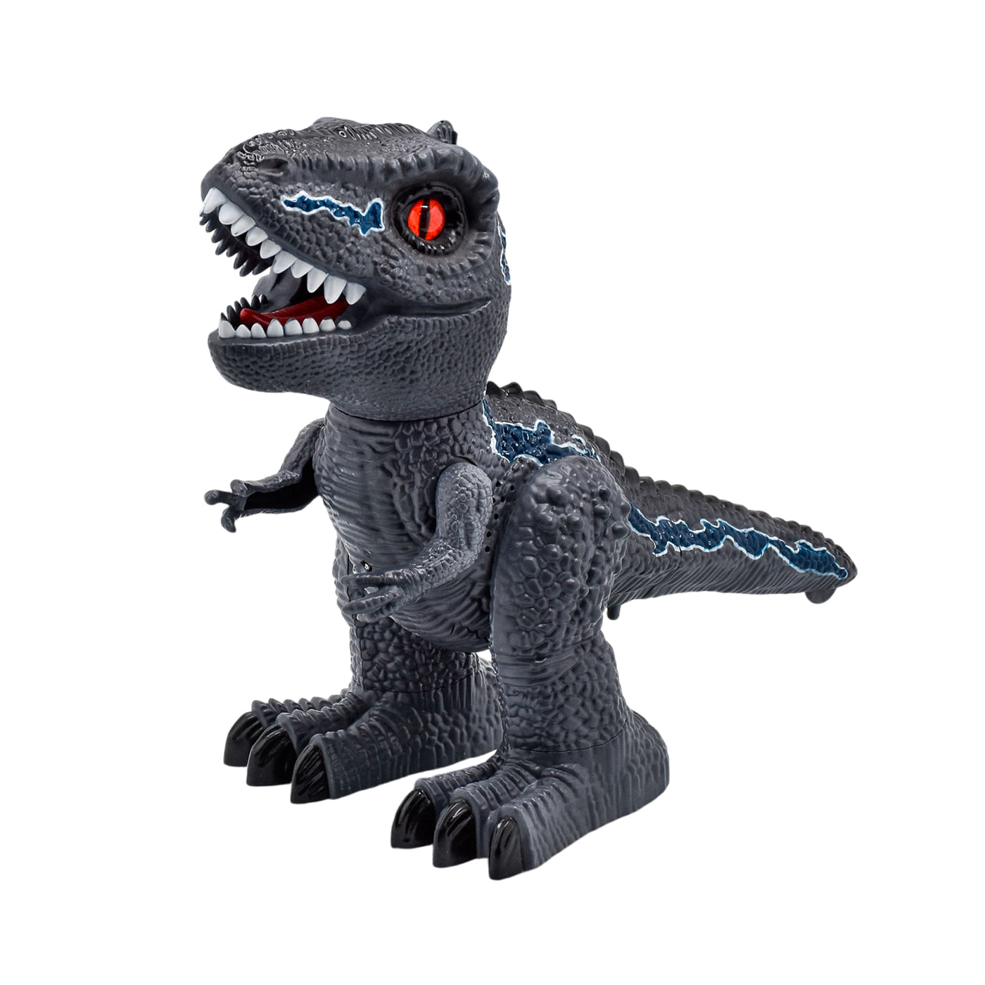 Robot Dino a Control Remoto Wild Bones Negro Toy Logic Caja x 1 ĦExplora la era de los dinosaurios con el Robot Dino A Control Remoto Wild Bones Negro de Toy Logic! Este increíble robot dinosaurio a control remoto es perfecto para los pequeños exploradores y amant