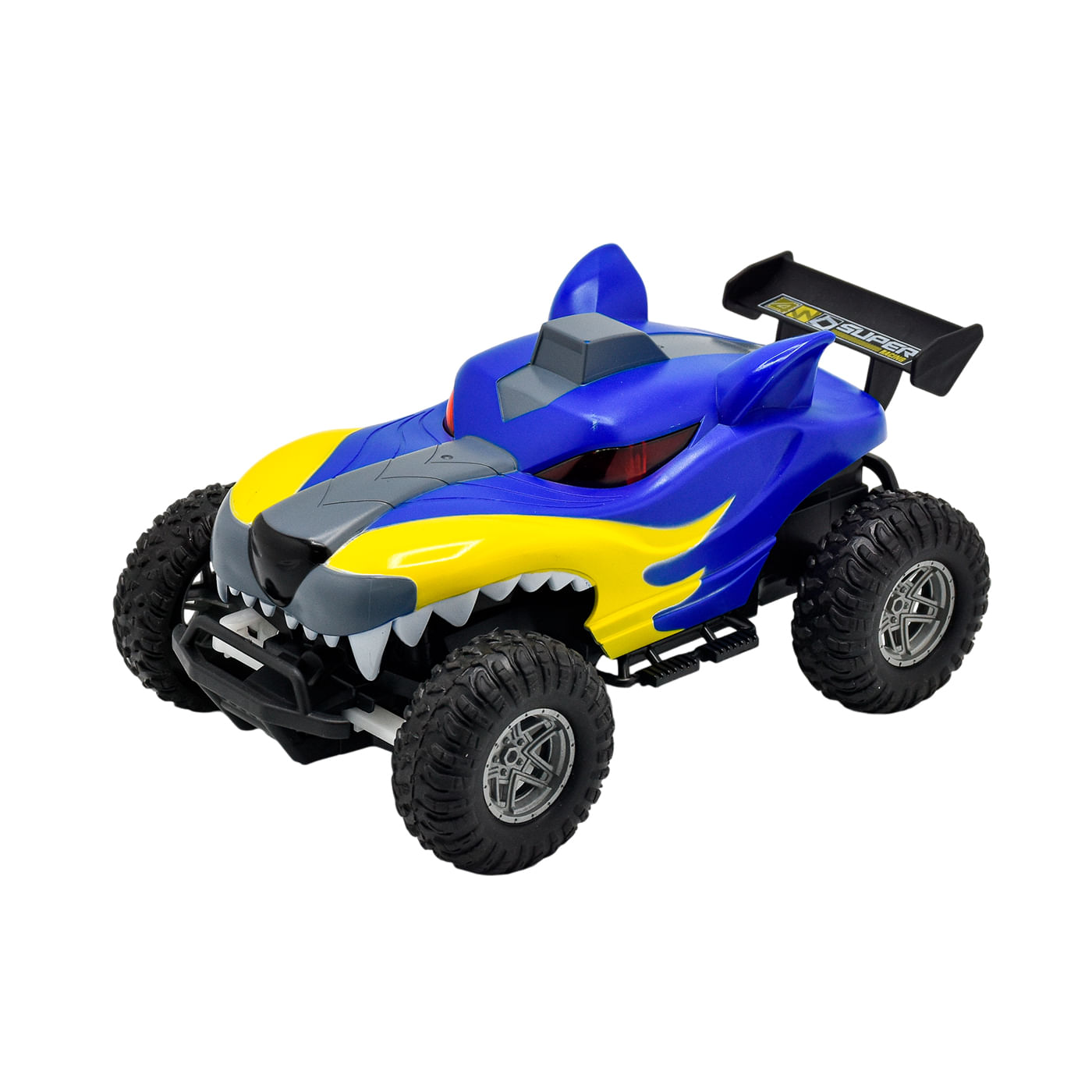 Carro a Control Remoto Wild Survivor Azul Toy Logic Toy Logic Caja x 1 ĦEnfrenta cualquier desafío con el Carro a Control Remoto Wild Survivor Azul de Toy Logic! Este carro a control remoto está diseñado para los pequeños aventureros que aman la emoción y la velocidad. C