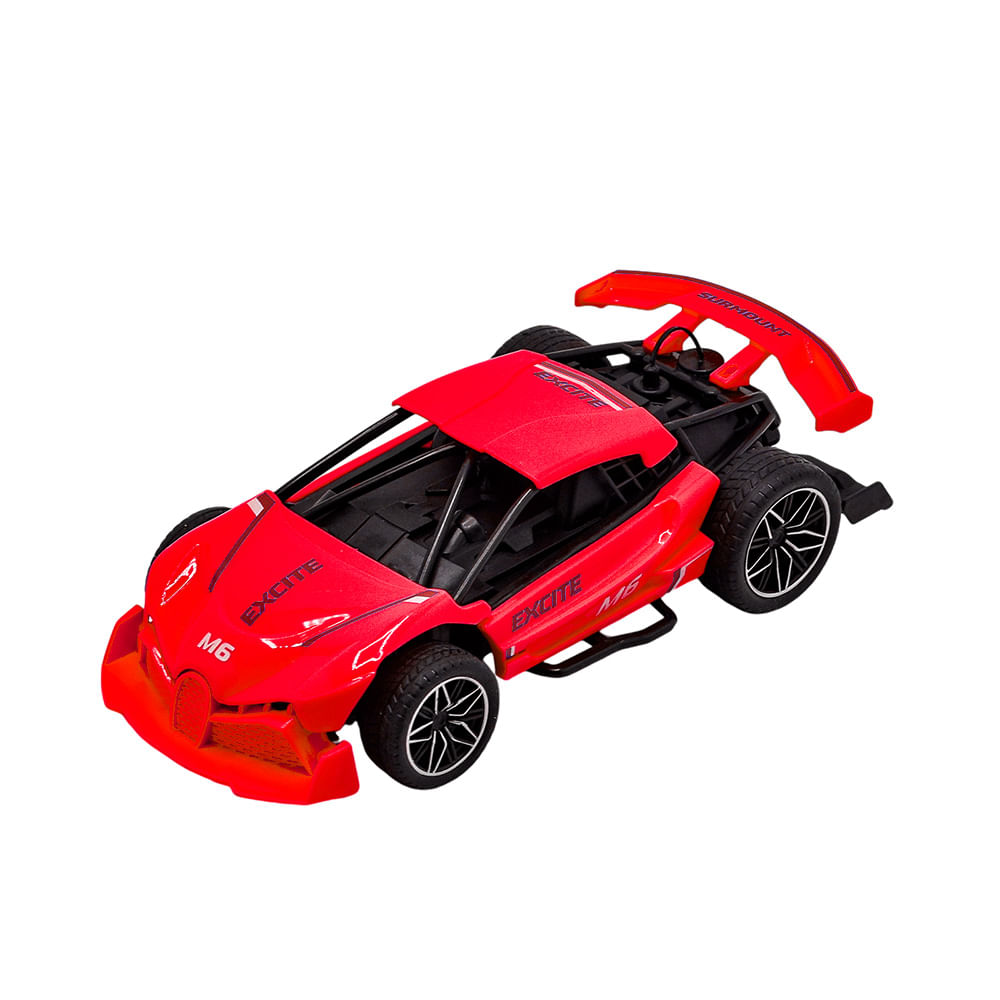 Carro a Control Remoto Smoking Road Rojo Toy Logic Caja x 1 