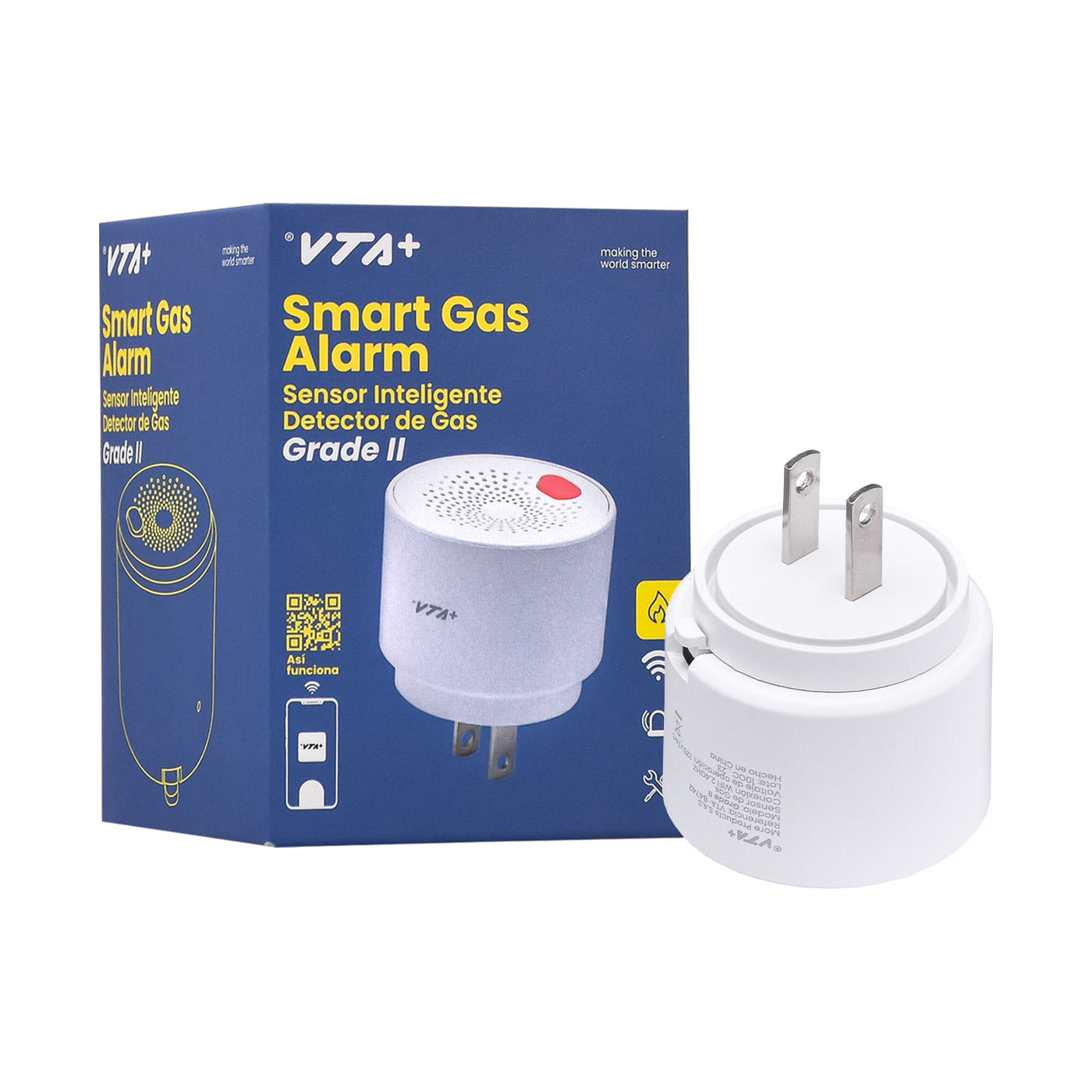 Sensor Detector Inteligente de Gas Grade 2 VTA+ VTA+ Caja x 1 undefined