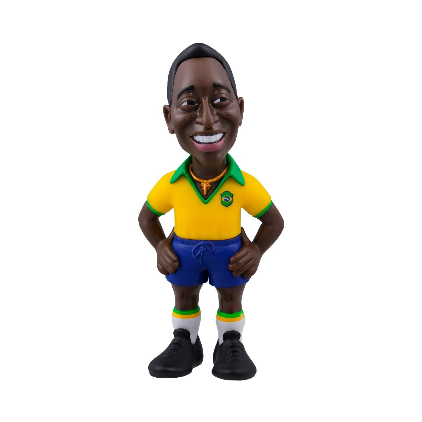 Minix Figura Coleccionable Futbolista Pelé Brasil 12 cms MINIX Caja x 1 