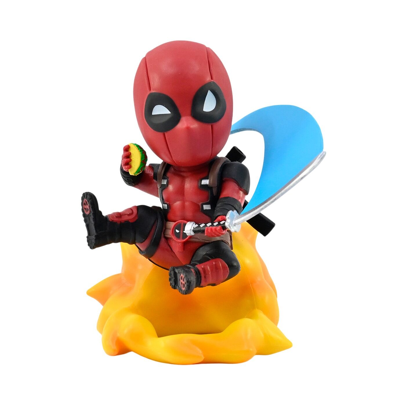 Figura Coleccionable Deadpool Acción Épica Marvel 10 cm Marvel Caja x 1 Deadpool se convierte en una espada de acción en la mano. ĦCuidado! ĦAgrega a tu colección la figura coleccionable Deadpool Salida Épica! Con acabados detallados de alta calidad y durabilidad, esta fi