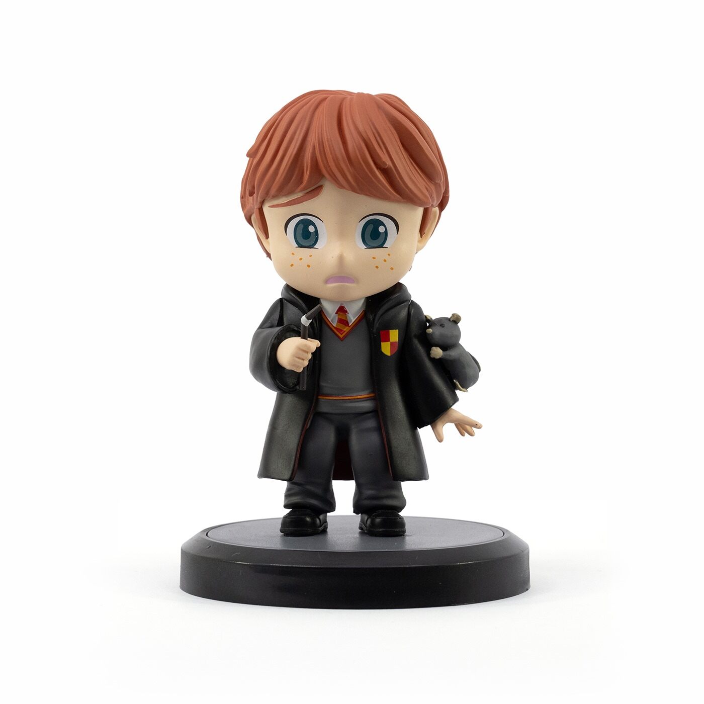 Figura Coleccionable Ron Weasley con Scabbers Rata Harry Potter 10 cm Disney Caja x 1 